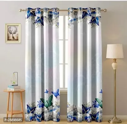 Stylish Polycotton Printed Door Curtains