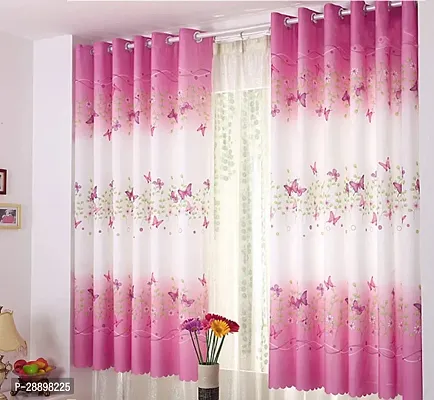 Stylish Polycotton Printed Door Curtains-thumb0