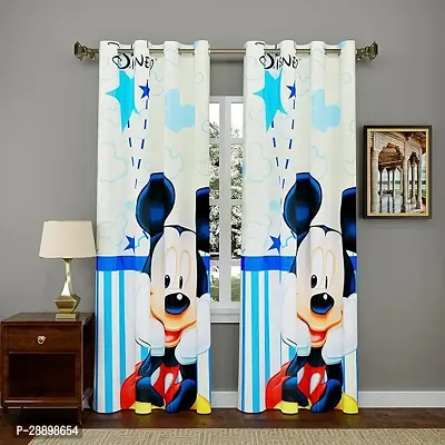 Stylish Polycotton Printed Door Curtains