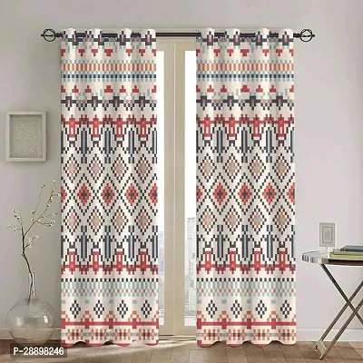 Stylish Polycotton Printed Door Curtains