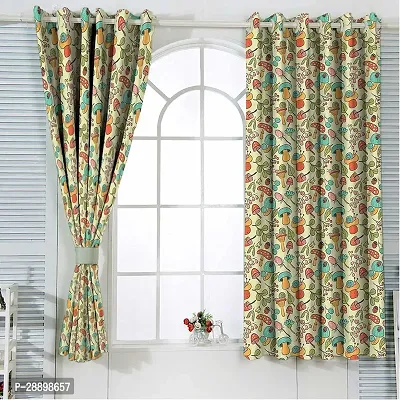 Stylish Polycotton Printed Door Curtains