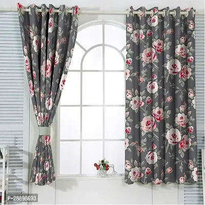 Stylish Polycotton Printed Door Curtains