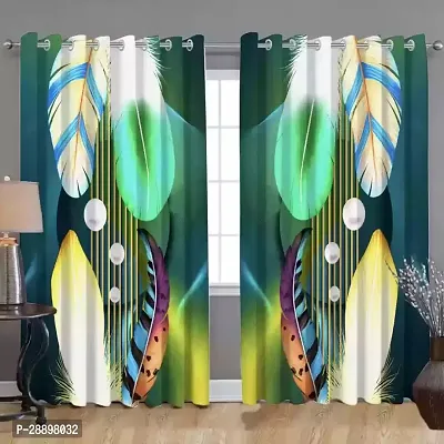 Stylish Polycotton Printed Door Curtains