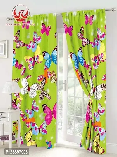 Stylish Polycotton Printed Door Curtains-thumb0