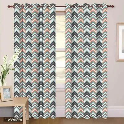 Stylish Polycotton Printed Door Curtains