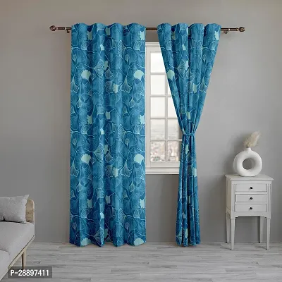 Stylish Polycotton Printed Door Curtains-thumb0