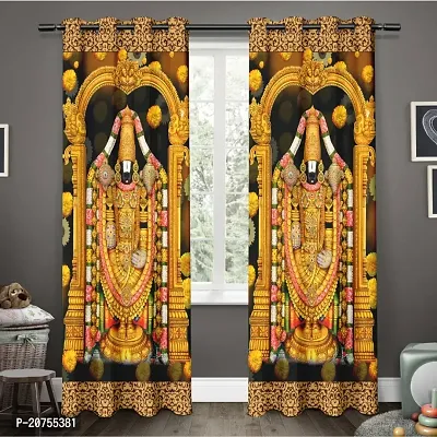 LONG CRUSH POLYCOTTON DOOR CURTAIN-thumb0