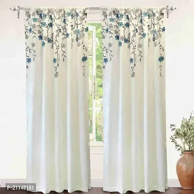 Classic Polycotton Printed Door Curtain, Pack of 1