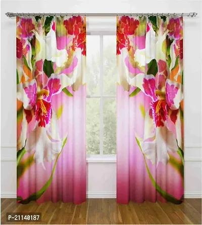 Classic Polycotton Printed Door Curtain, Pack of 1