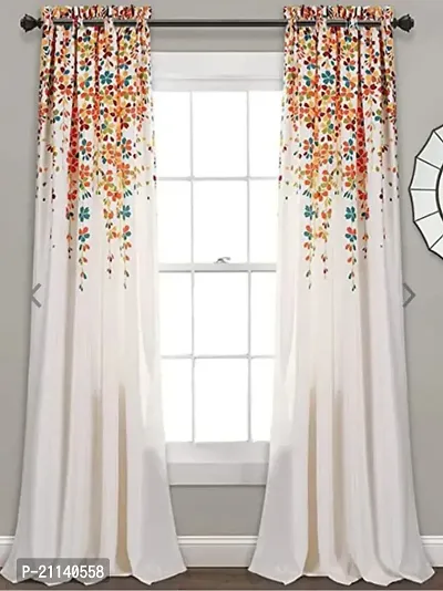 Classic Polycotton Printed Door Curtain, Pack of 1