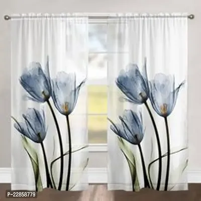 BEST QUALITY LONG CRUSH POLYCOTTON LIVING ROOM LONG DOOR CURTAIN 7FT