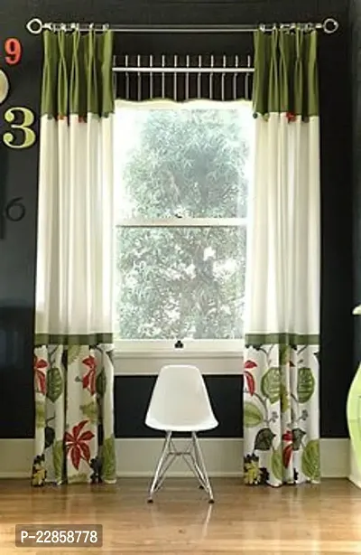 BEST QUALITY LONG CRUSH POLYCOTTON LIVING ROOM LONG DOOR CURTAIN 7FT