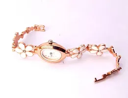 Stylish Golden Brass Analog Watches For Women-thumb3