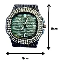 Stylish Black Metal Analog Watches For Men-thumb4