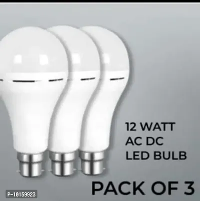 12 watt rechargeable emergency inverter led bulb pack of 3-thumb0