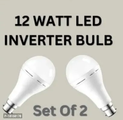 12 watt rechargeable emergency inverter led bulb pack of 2-thumb0