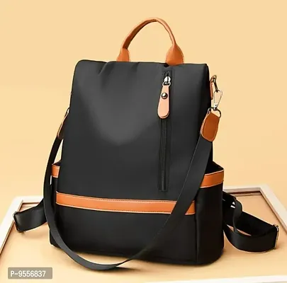 Classy Solid Backpacks  for Women-thumb0