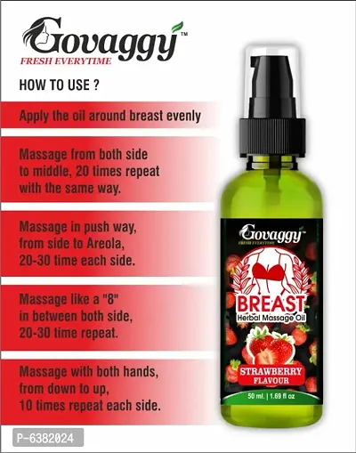 GOVAGGY STRAWBERRY FLAVOUR BREAST GROWTH OIL-thumb4