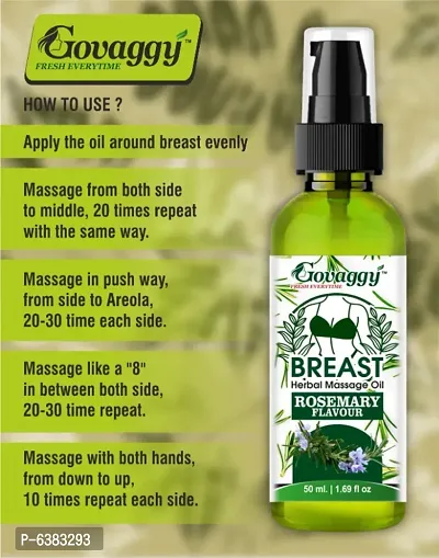 Buy Govaggy Rosemary Flavour Breast Growth Oil Online In India At