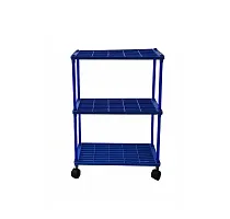 3L Blue Kitchen Stand Rack with Wheel-thumb1