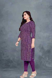 Fancy Cotton Printed Kurtas For Women-thumb1