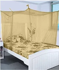 Puja Industry Mosquito net for Single Bed | Double Bed | Foldable Machardani | Strong Net for Bedroom.-thumb2