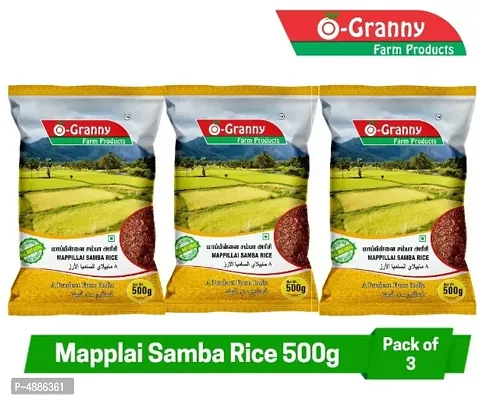 Mapplai Samba Rice Pack Of 3 (500g Each)