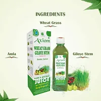 Axiom  Wheatgrass Giloye Stem Juice-500Ml  (Pack Of 2)-thumb1