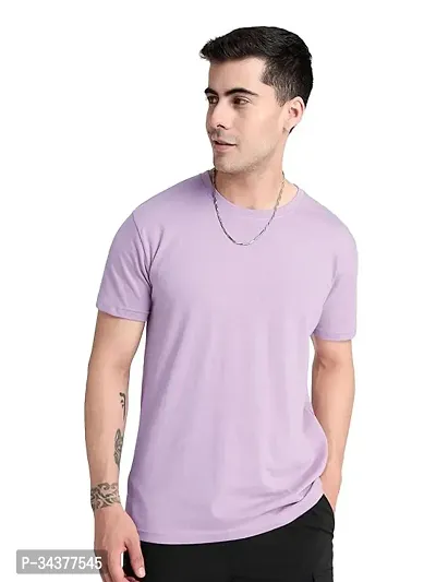 Fabulous Cotton Solid Round Neck Tees For Men And Boys-thumb0