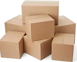 Sturdy Solutions Pack of 25: Brown 3-Ply Corrugated Packing Boxes (9x6x3)-thumb2