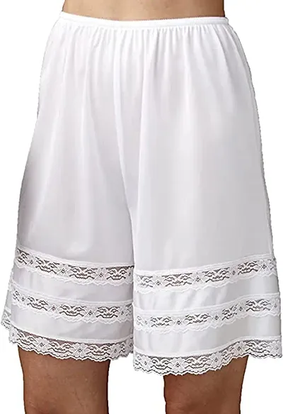 Magic Moon Pettipants Nylon Culotte Slip Bloomers Split Skirt