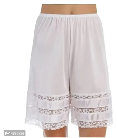 Magic Moon Pettipants Nylon Culotte Slip Bloomers Split Skirt-thumb2