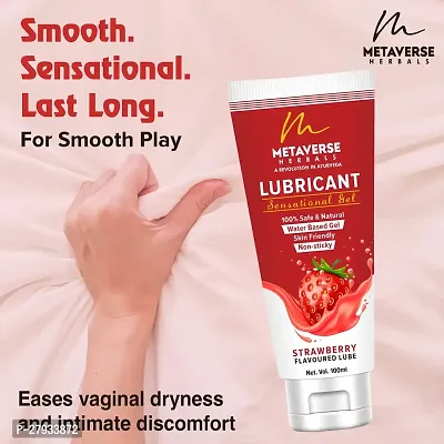 Strawberry Flavor Lubricant For Men  Women-thumb2