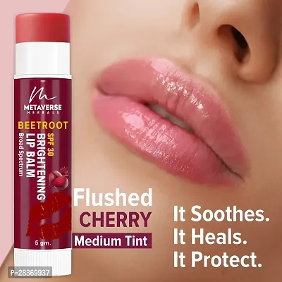 Enjoy supple lips with SPF 30 lip balm featuring beetroot and Vitamin E-thumb3