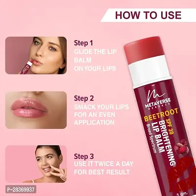 Enjoy supple lips with SPF 30 lip balm featuring beetroot and Vitamin E-thumb5