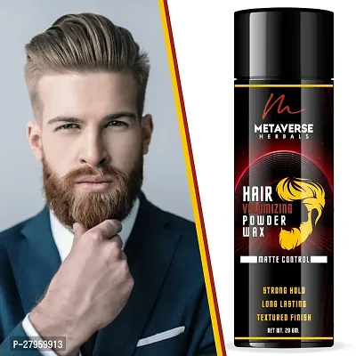 Hair Volumizing Powder Wax | Strong Hold Matt Finish | Hair Volumizer Powder-Wax-thumb0