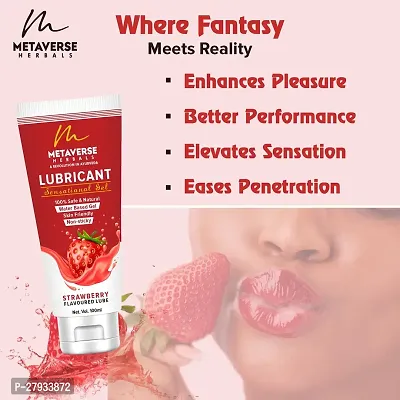 Strawberry Flavor Lubricant For Men  Women-thumb4