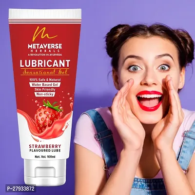 Strawberry Flavor Lubricant For Men  Women