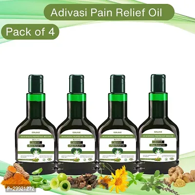 Adivasi Pain Relief Oil Dynamic Duo Double The Relief Pack Of-4