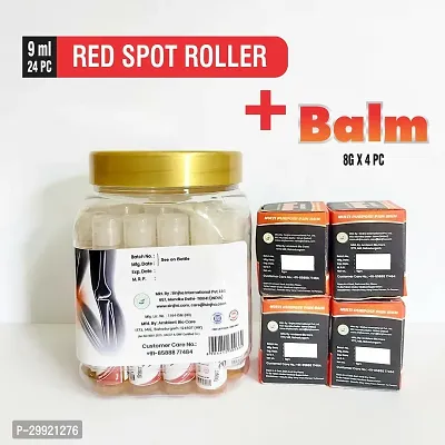 Combo Of Artho Red Spot Roller 24Ml With Balm 8Gm-thumb2