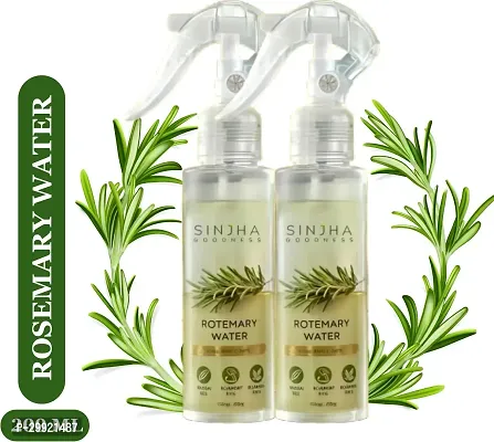 Organic Rosemary Water Spray Toner For Hair Growth Pack Of 2