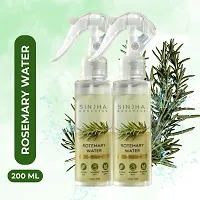 Organic Natural Rosemary Water For Hair Long And Damage Hair 100Ml Pack Of 2-thumb1