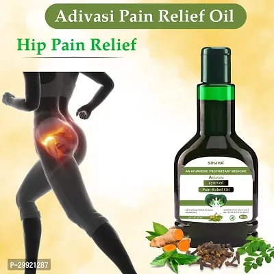 Adivasi Pain Relief Oil 100 Ml Herbal Pack Of-2-thumb2