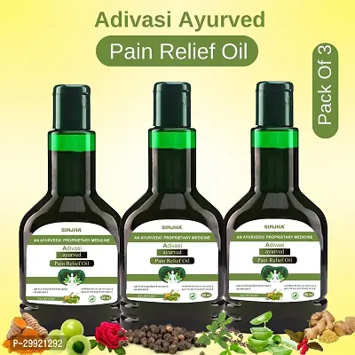 Adivasi Joint Pain Relief Oil-Wisdom In Ayurvedic Joint Pack Of-3