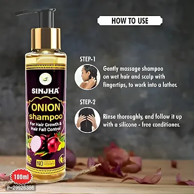 Onion Hair Fall Shampoo For Hair Growth And Hair Fall Control