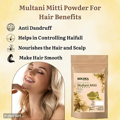 Multani Mitti Powder Glowing Skin, Face Pack 200G Pack Of 2-thumb3