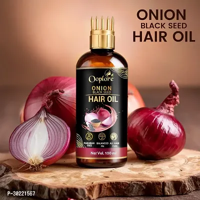 Onion Redensyl for Fall Control Hair Oil,All Hair Types Hair Oil-thumb0