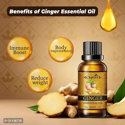 Slimming Oil Fat Loss Oil Fat Burning Oil Belly  Ginger Oil 32ml (2 piece)-thumb2