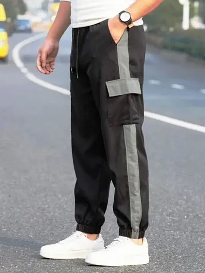 Classic Solid Track Pants for Men