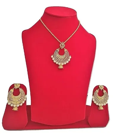 Necklace With Earrings Jewellery Set For Women